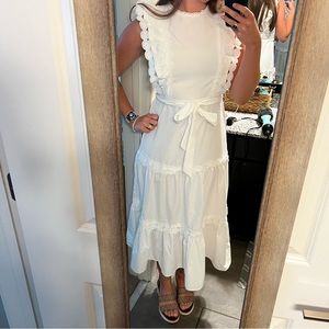 White SHEIN dress